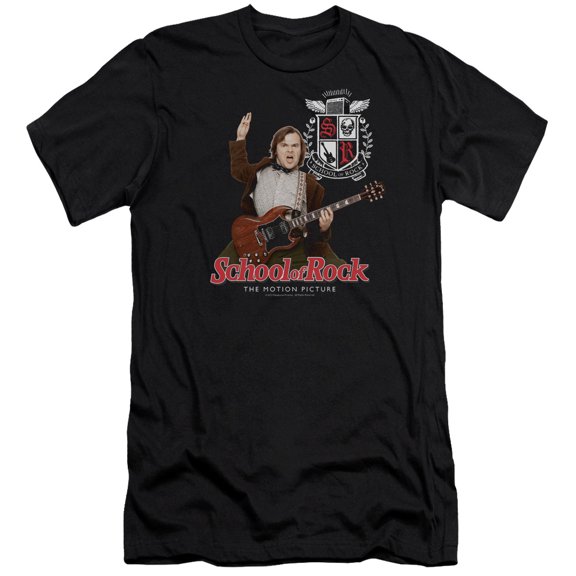 School Of Rock - The Teacher Is In - Premium Slim Fit Short Sleeve Shirt - Medium