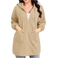 thumbnail image 1 of Womens Jackets Sweatshirt Zip up Hoodie Fall Long Sleeve Jackets Winter Clothing Outfits Winter Coats My Items, 1 of 9