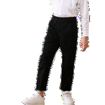 School Pants for Boys Pull On Chino Pants with Pockets Straight Pants Black School Pants for Boys Back To School Clothes for Boys Teen Boys Pants 13-14 Years
