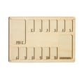 thumbnail image 1 of School Picture Frame Pre-k to 12,School Years Picture Frame Prek-12 for Graduation Gifts&Party Decor,Wooden Photo Frame Pre-k-12&Collage Frame,Graduation Picture Frames,14 Photos,#B, 1 of 5