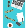 thumbnail image 1 of School Planner : Monthly Organizer with Inspirational Quotes, Schedule, Homework, Notes, and More (Paperback), 1 of 1