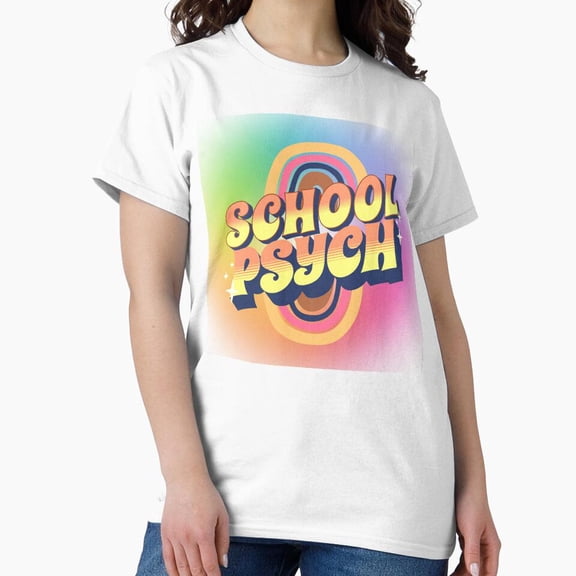 School Psych Retro I T-Shirt