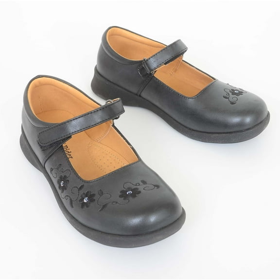 School Rider Maryjane Black Jackie Mary Jane Flats