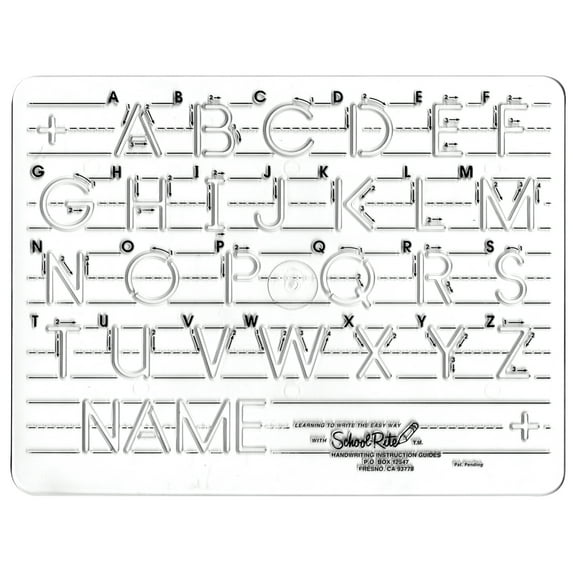 School-Rite Handwriting Instruction Guide Manuscript Uppercase