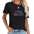 thumbnail image 1 of School Rocks Back to School Gifts Modern Women's Graphic Tee with Unique Prints and Comfortable Fabric, 1 of 3
