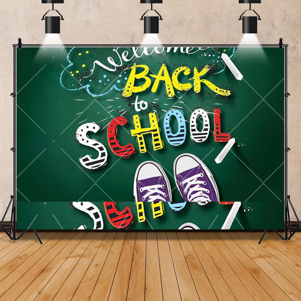 School Season Back to School Kids Gifts Carnival Student Party Banner ...