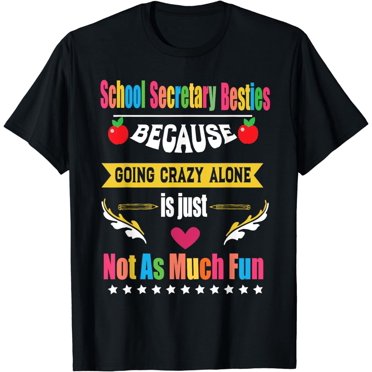 School Secretary Team Appreciation School Secretary Squad T-Shirt