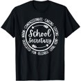 thumbnail image 1 of School Secretary Life School Staff Appreciation Vintage T-Shirt, 1 of 4