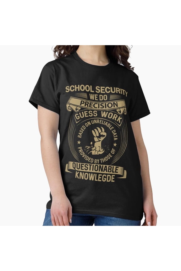 School Security Officer Campus Safety Guard Protection Department T-Shirt