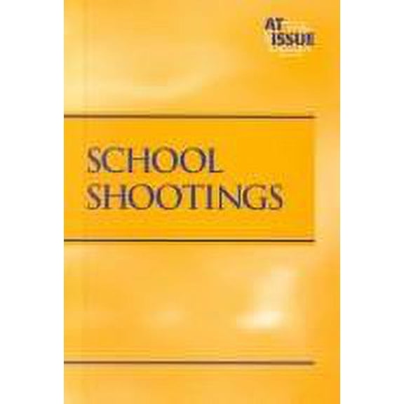 Pre-Owned School Shootings 9780737712759 Used