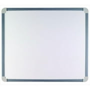 School Smart 070628 30 L x 23 W In. Magnetic Wipe-Off Dry Erase Board