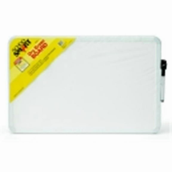 School Smart 11 x 17 in. Dry Erase Board, Black Frame, Horizontal And Vertical Mount