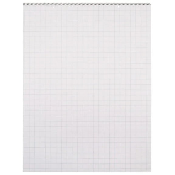 School Smart  16 x 24 In. Chart Tablet, 25 Sheets, 1 In. Grid