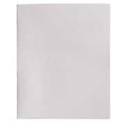 School Smart 2-Pocket Folders, White, Pack of 25