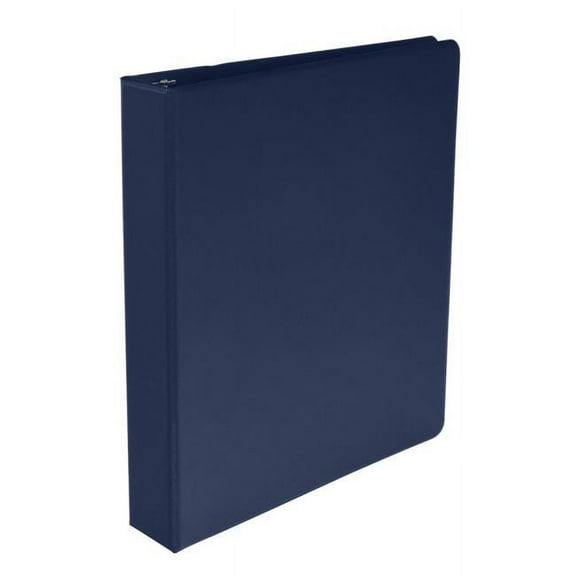 School Smart 2006458 1.5 in. Polypropylene D-Ring Binder, Blue