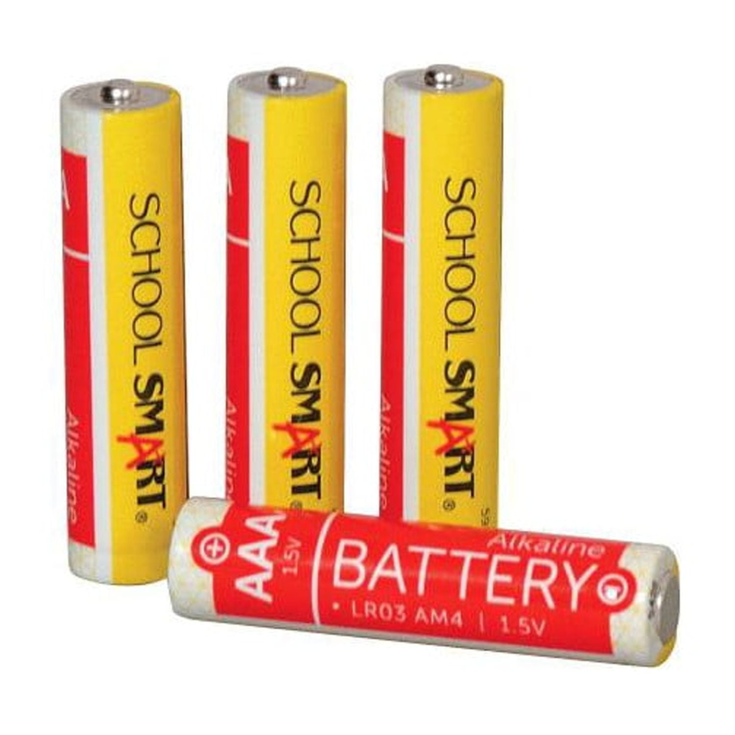 School Smart Batteries Alkaline AAA, Pack of 60