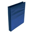 thumbnail image 1 of School Smart D Ring View Binder, Polypropylene, 1 Inch, Blue, 1 of 2