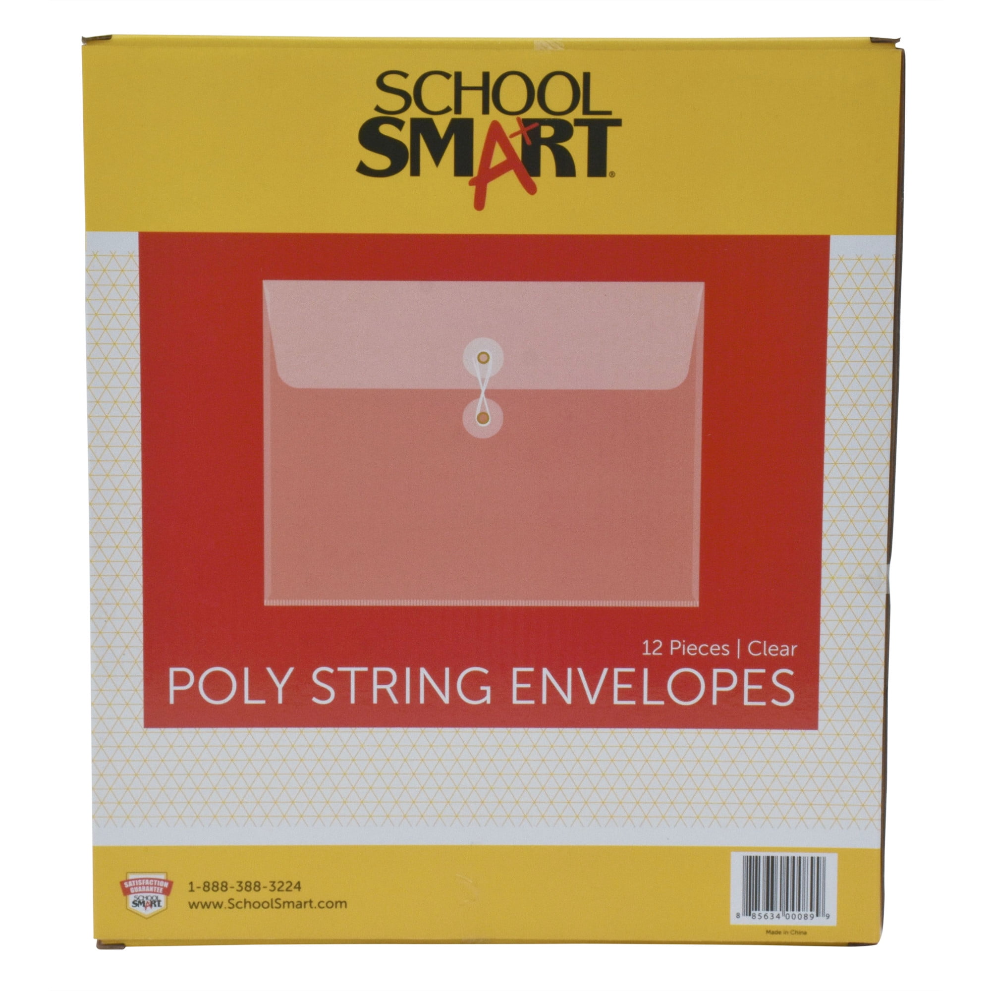 Durable Poly String Envelopes - Secure & Reusable Document