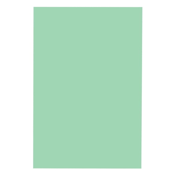 School Smart Folding Bristol Tagboard, 9 x 12 Inches, Green, Pack of 100