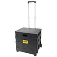thumbnail image 1 of School Smart Legal Size Folding File Cart with 24 in Handle, 12-3/8 in H X 16-1/4 in W X 13 in D, 1 of 7