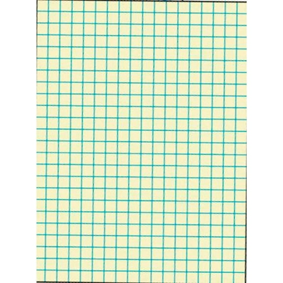 School Smart Graph Paper, 1/2 Inch Rule, 9 x 12 Inches, Manila, 500 Sheets