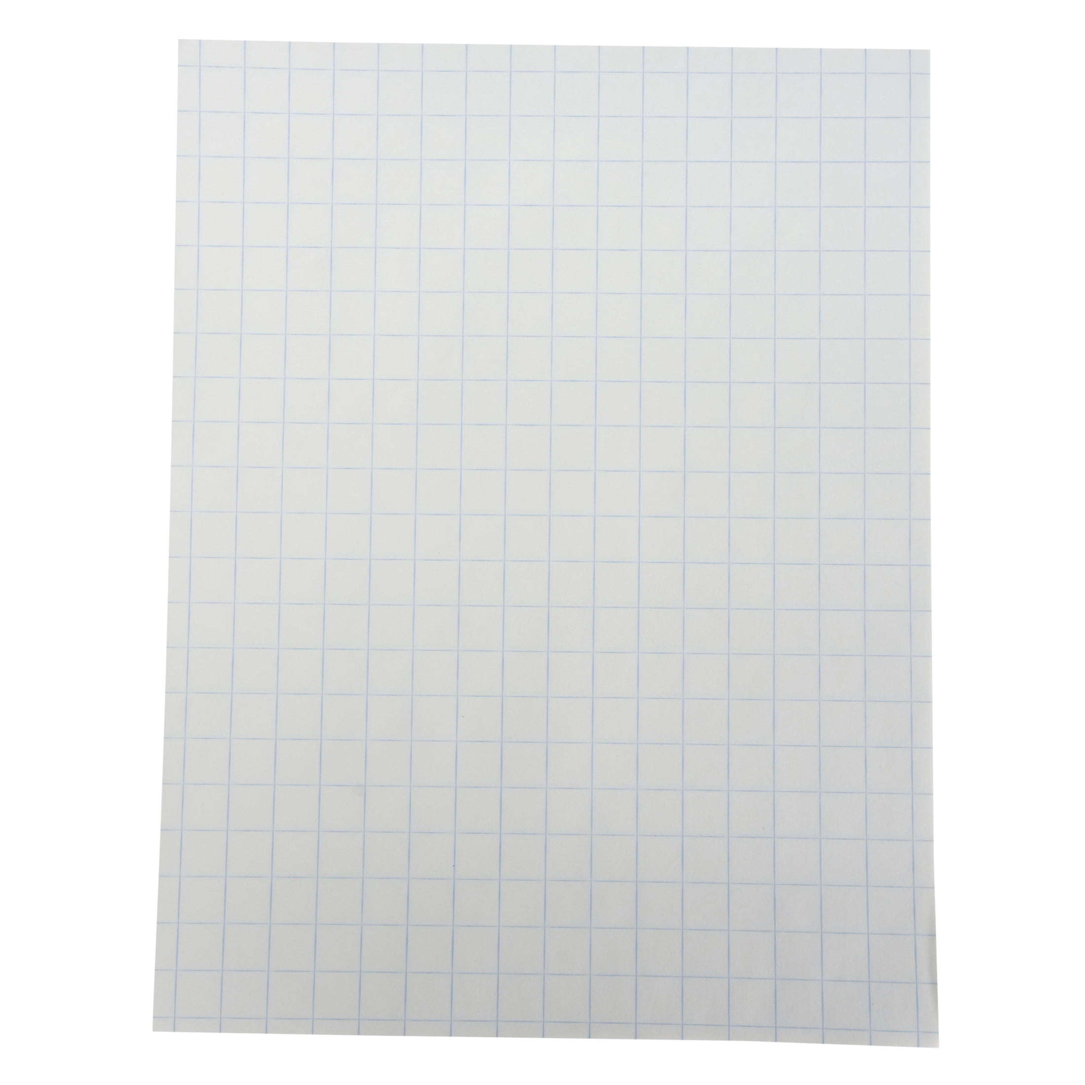 Graph Paper, 8-1/2 x 11 Inches, 1/2 Inch Rule, White, 500 Sheets