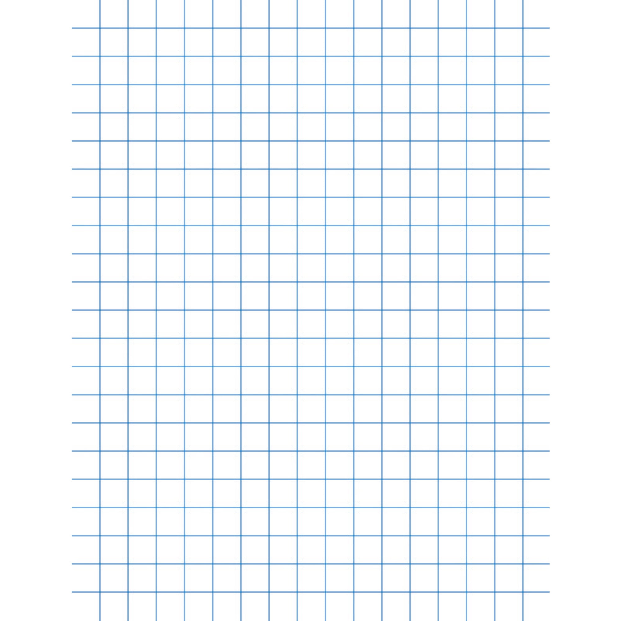 School Smart 085277 Graph Paper With Chipboard Back, 15 Lb - White