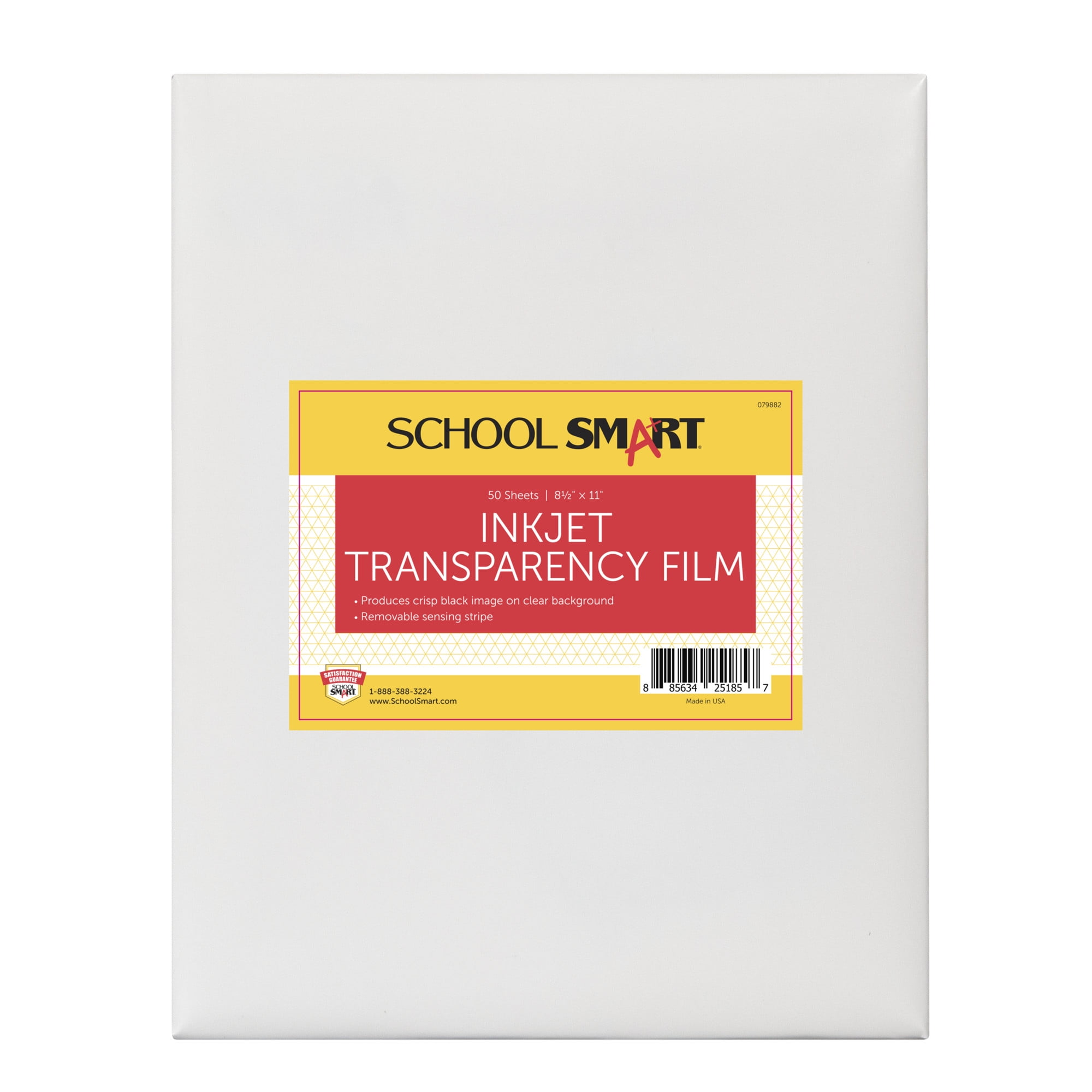 Waterproof Inkjet Milky Transparency Film 8.5 x 11 - 50 Sheets/Pack :  Office Products 
