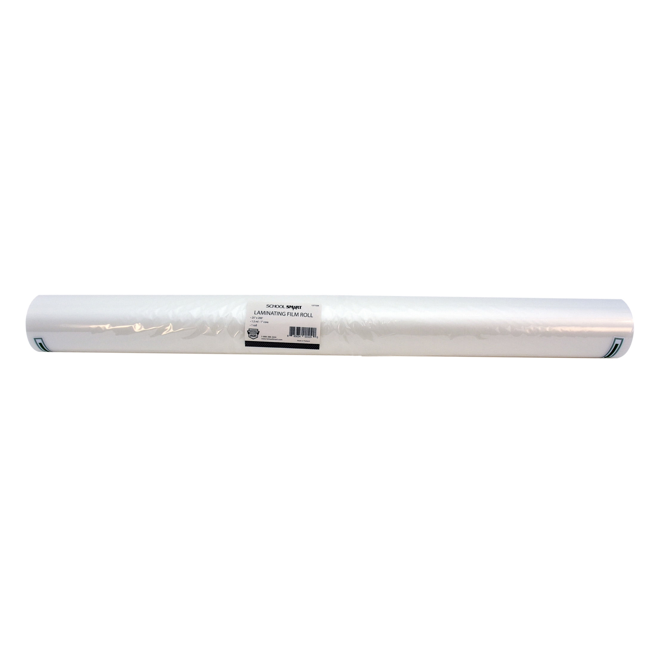 Laminating Film Roll, 25 Inches x 200 Feet, 1.5 mil Thick, High Gloss