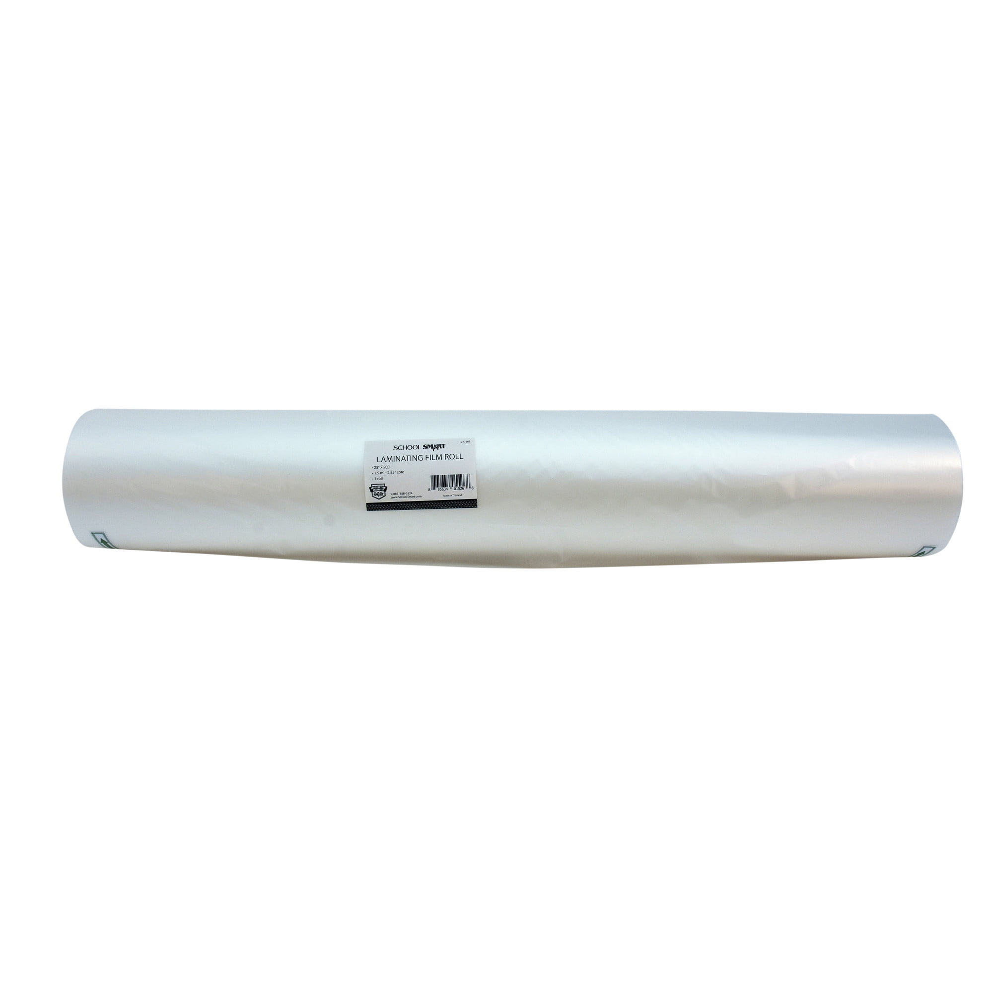 School Smart Laminating Film Roll, 25 Inches x 500 Feet, 1.5 Mil Thick