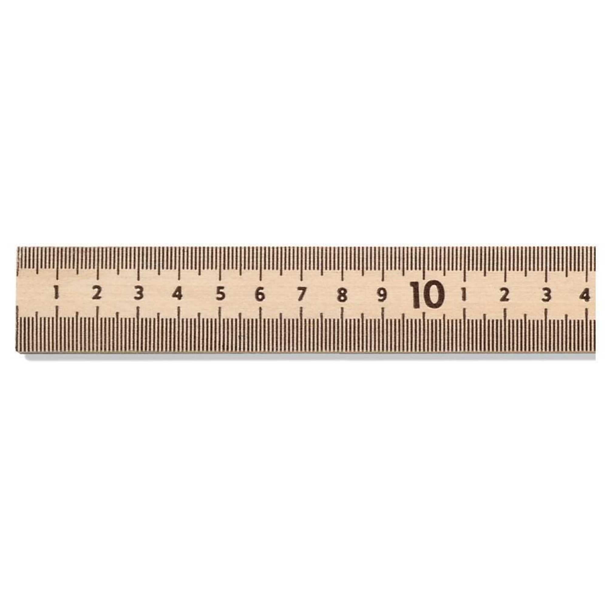 School Smart Meter Stick Hardwood with Plain Ends