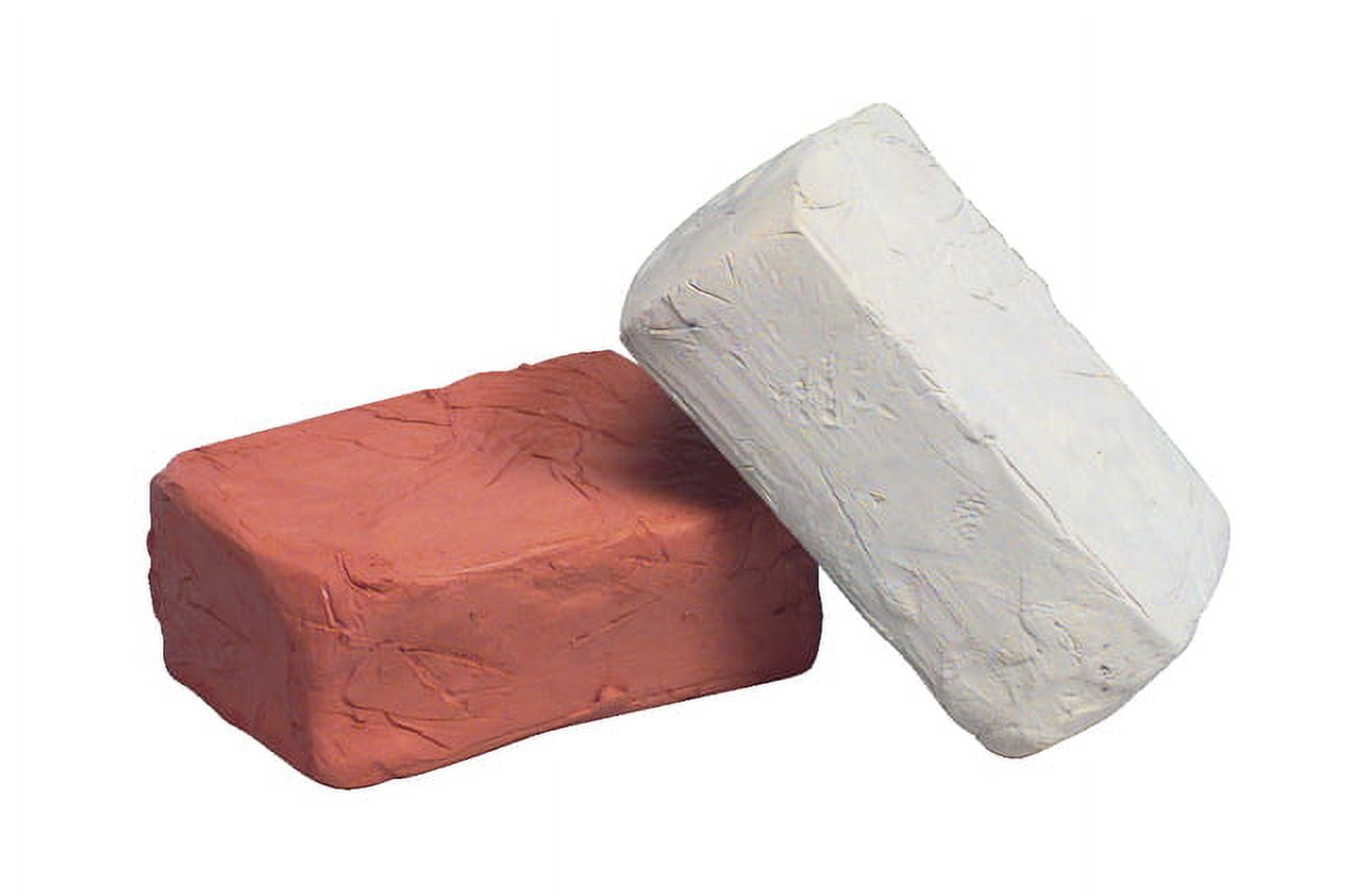 School Smart Modeling Clay, Air Dry, 25 Pounds, Gray