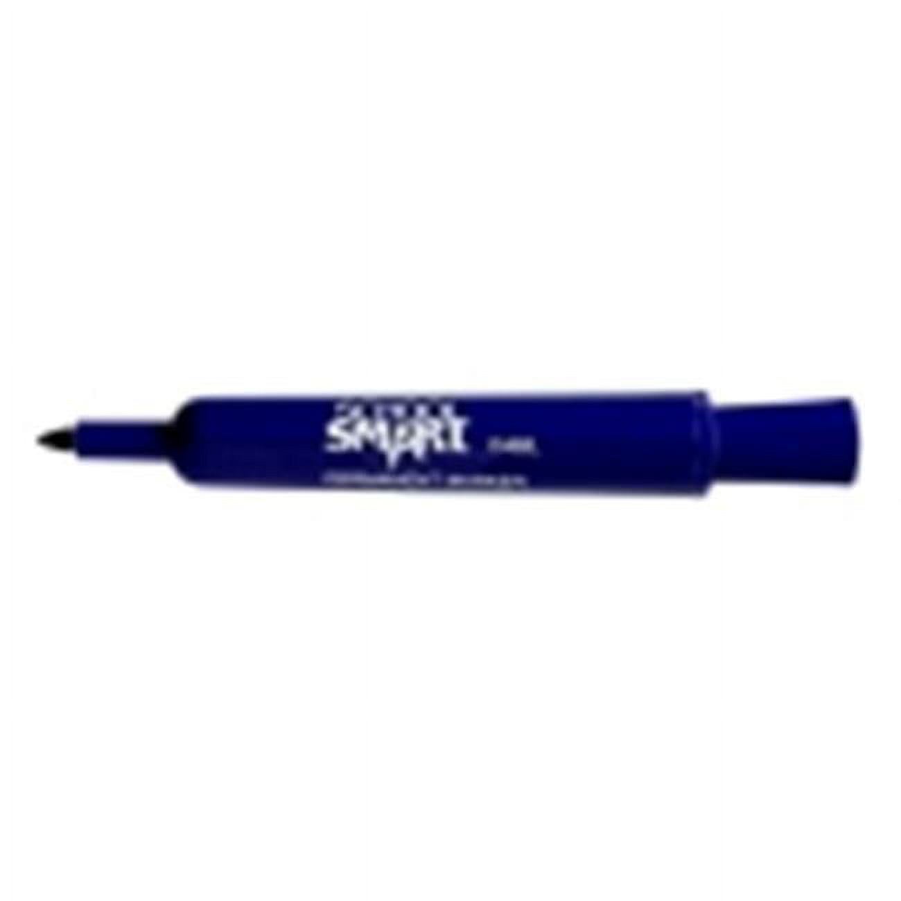 School Smart NonToxic Permanent Marker Purple, Pack Of 12