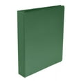 thumbnail image 1 of school smart polypropylene round ring binder, 1-1/2 in, green, 1 of 2