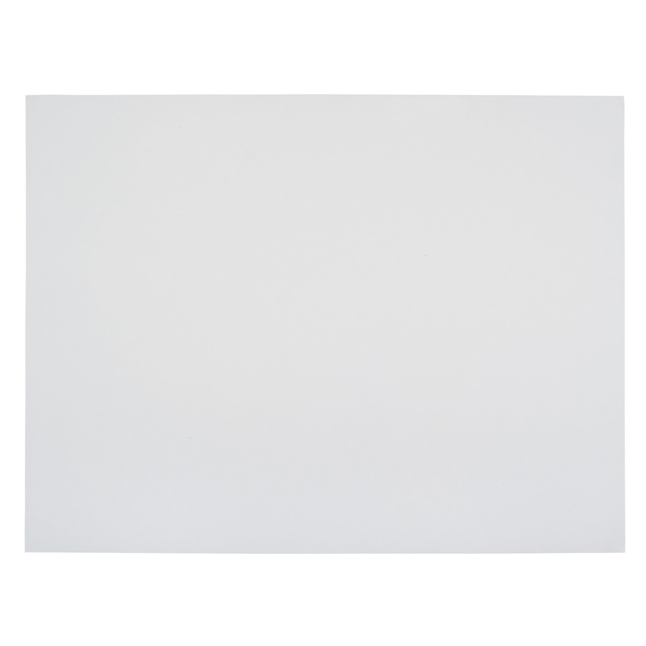 White 22 x 28 Inch 4-Ply Railroad Board Pack of 25