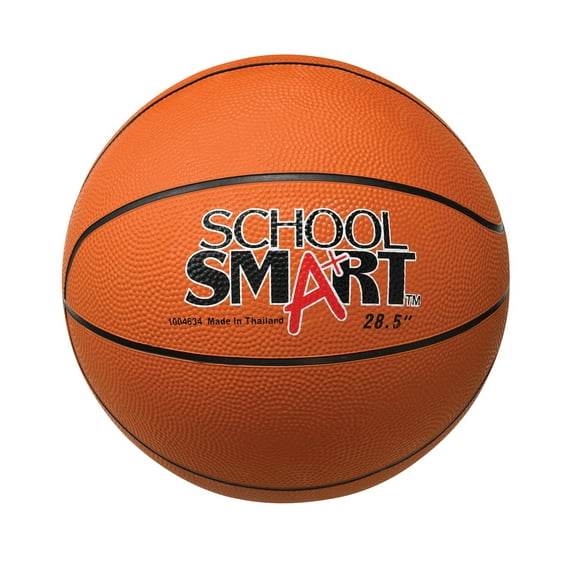 School Smart 28-1/2 in Women's Rubber Basketball, Tan