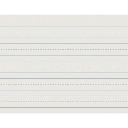 Skip-A-Line Ruled Writing Paper, 1 Inch Ruled Long Way, 10-1/2 x 8 Inches, 500 Sheets
