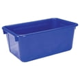 thumbnail image 1 of School Smart Storage Tray, 7-7/8 x 12-1/4 x 5-3/8 Inches, Blue, 1 of 1