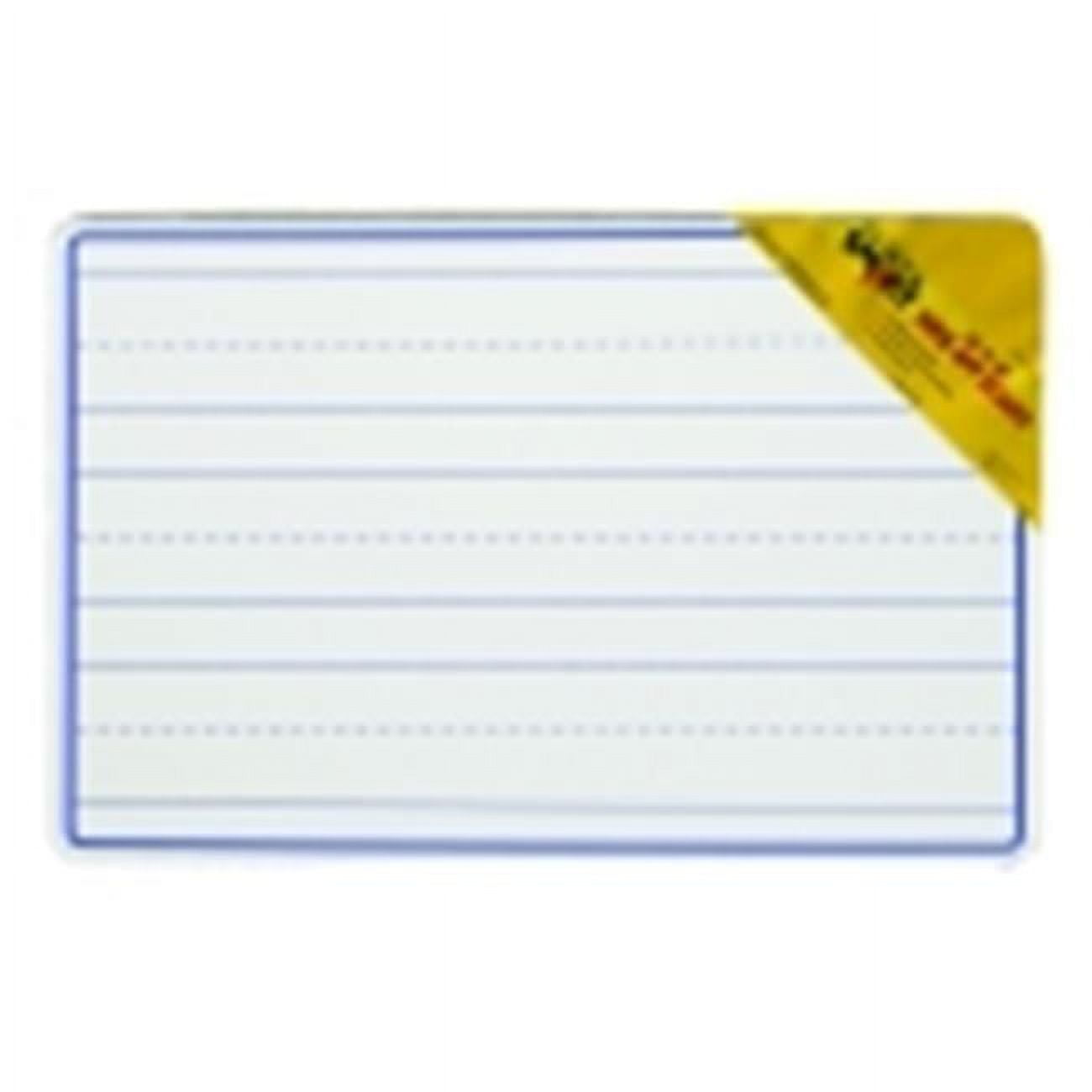 School Smart Student Board Dry Erase Plain 12 x 18 Pack 10