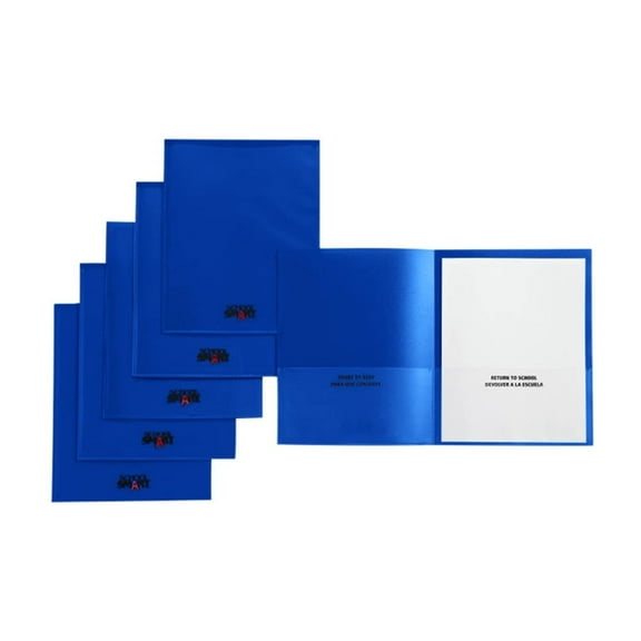 Take Home Folder, Blue, Set of 24