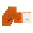 thumbnail image 1 of School Smart Take Home Heavy-Duty Folder, Orange, Pack of 24, 1 of 7