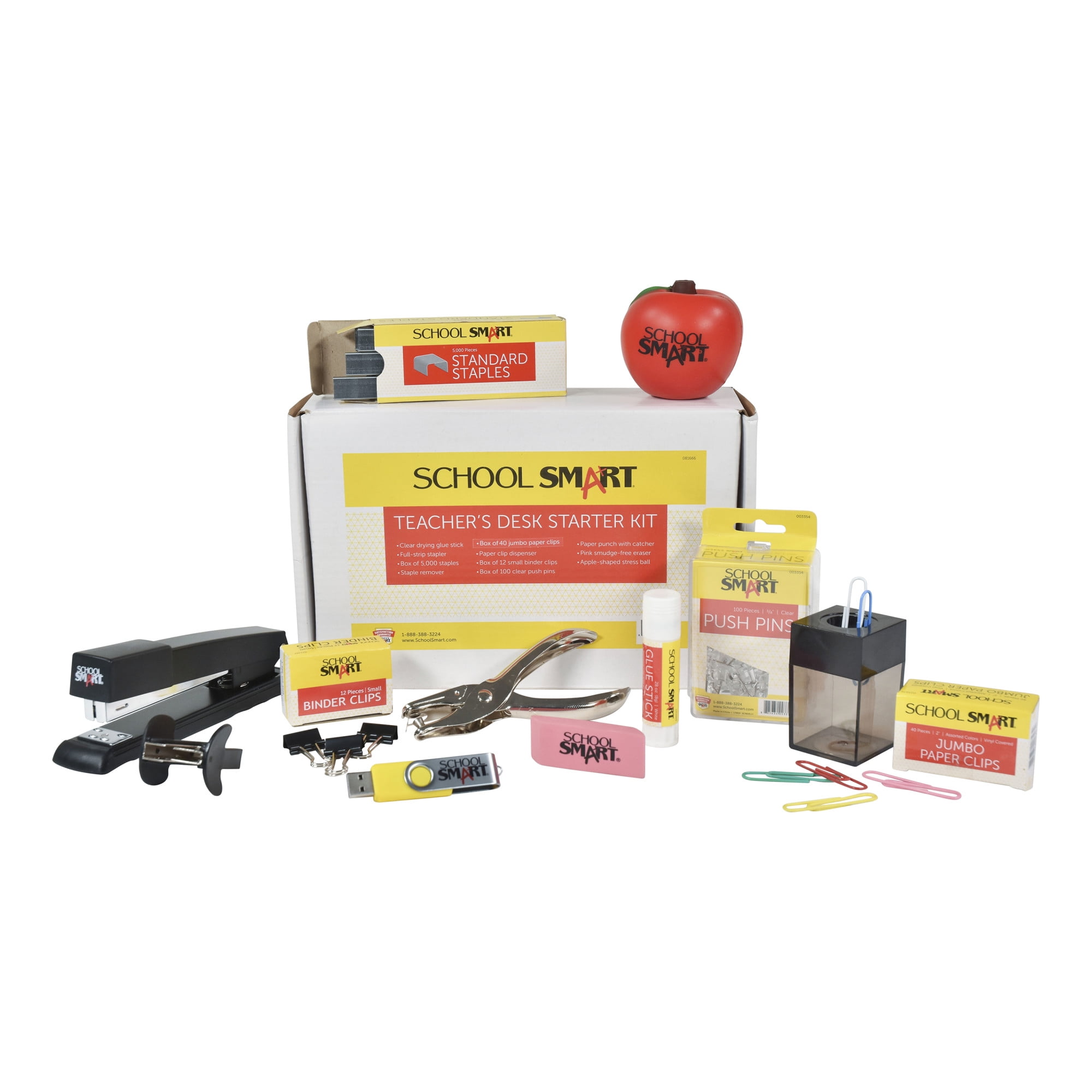 School Smart Teacher’s Desk Starter Kit