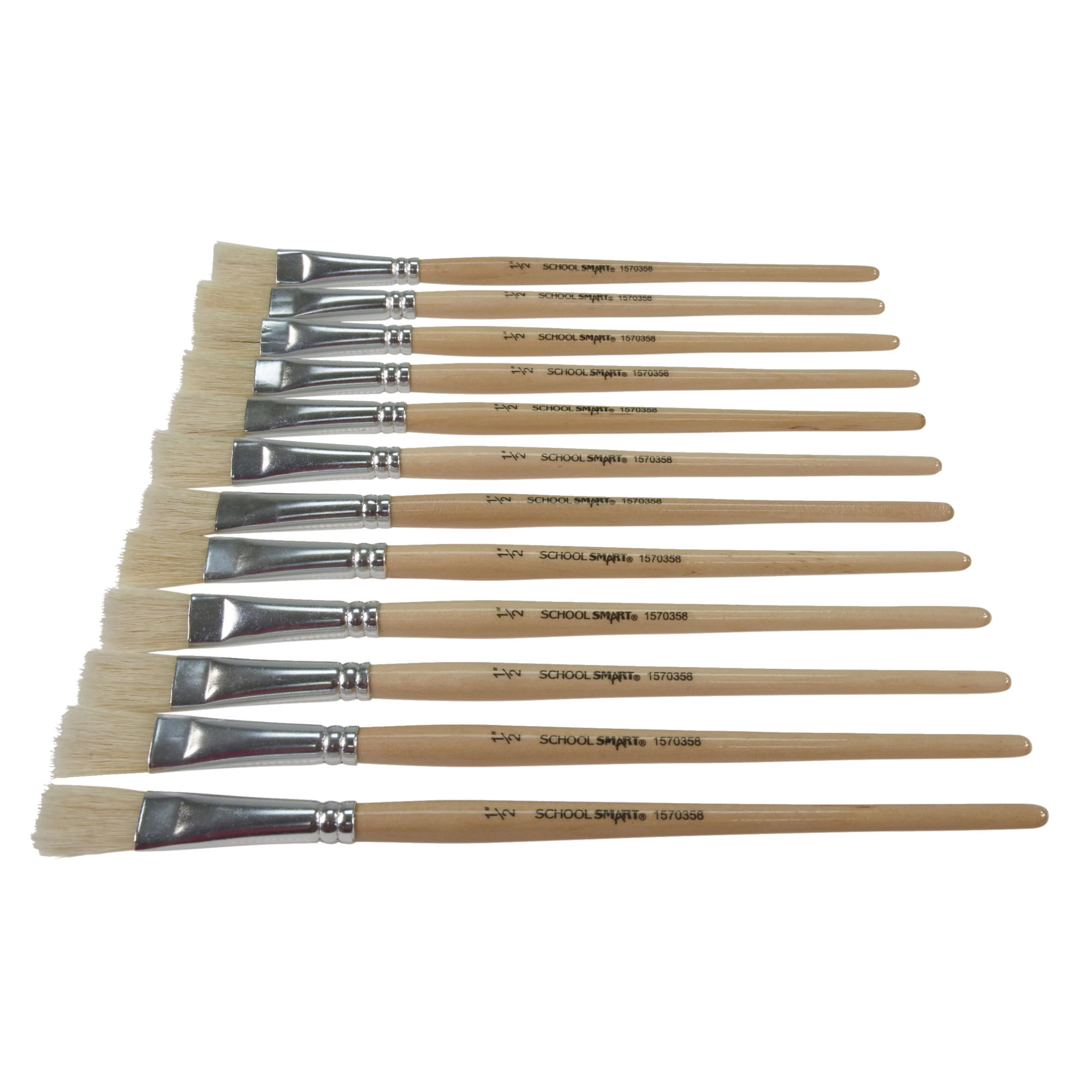 Buy School Brush Pack, Size 2 (Pack of 12) at S&S Worldwide