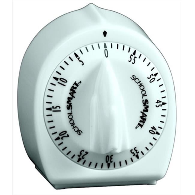 Minute Teatimer School Smart 084084 Large Minute Timer- 1 - 60 Min- 3-3 & 8 In H x 3 In ...