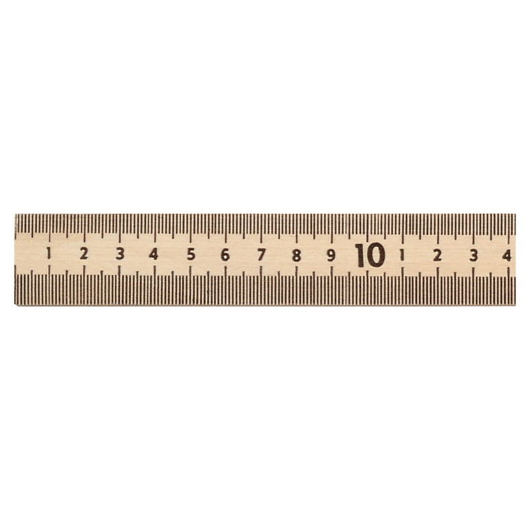 Meter Stick, Hardwood, Double-Sided Metric