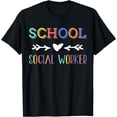 thumbnail image 1 of School Social Worker Counselor T-Shirt, 1 of 4
