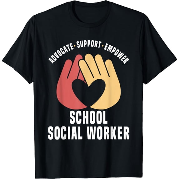 School Social Worker Saying Student Counseling T-Shirt