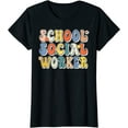 thumbnail image 1 of School Social Worker Shirt MSW Appreciation Social Work T-Shirt, 1 of 3