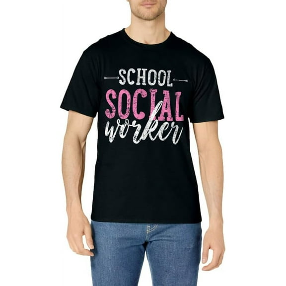 School Social Worker Social Work Vintage Gift T-Shirt