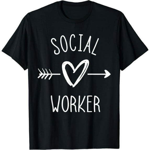School Social Worker Social Worker Servant Caseworker T-Shirt